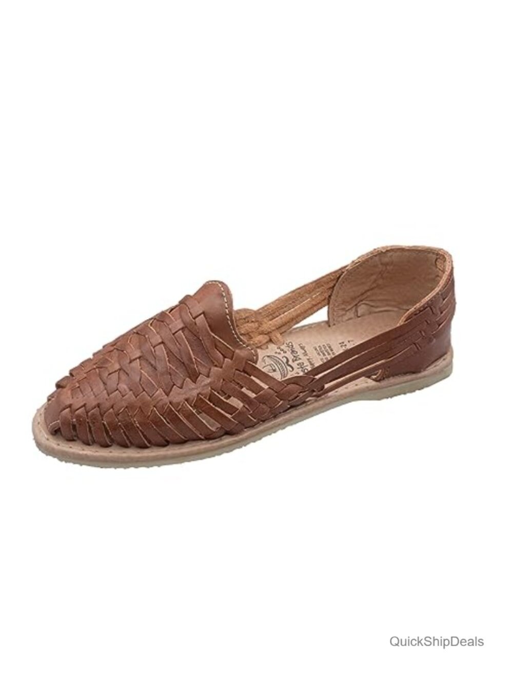 Handmade Leather Huaraches Sandals Slip On Flat Women's